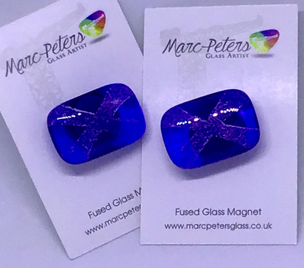 Marc Peters Glass Saltire Tinsel & Tartan