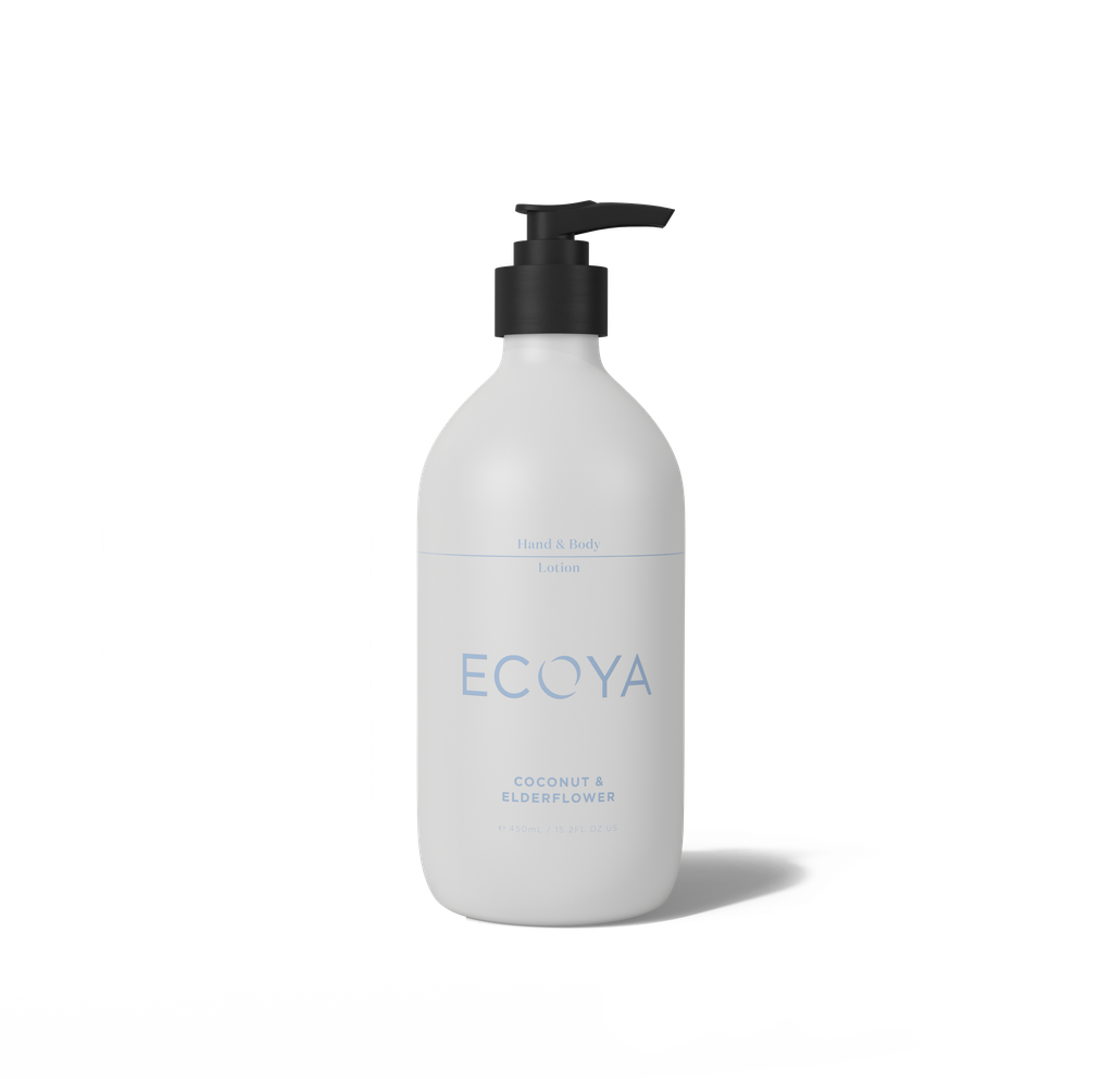 Ecoya Coconut & Elderflower Hand & Body Lotion Papillon Living