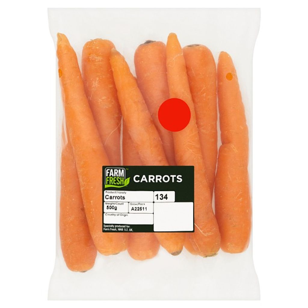 Farm Fresh Carrots 500g THE STORE (IOS) LTD