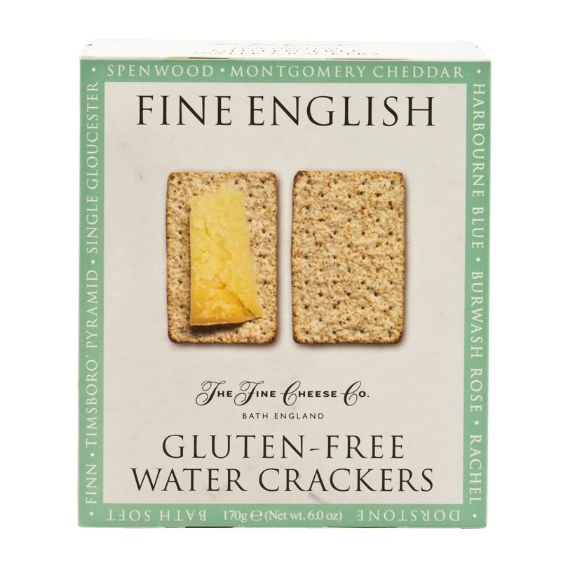 Fine Cheese Gluten Free Water Crackers 170g Culinaris UK Ltd.