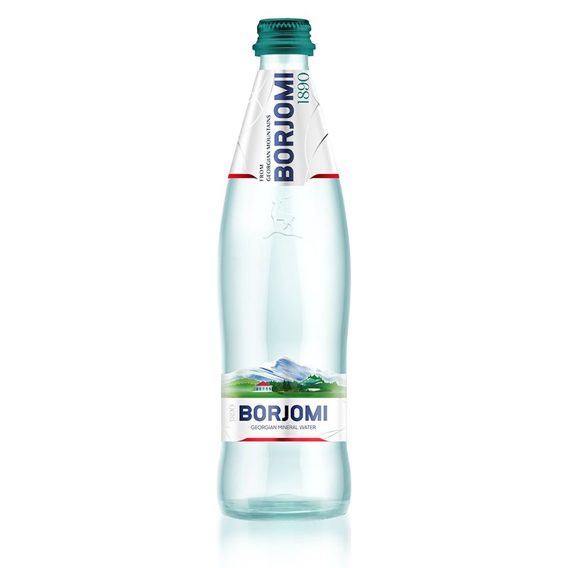 Borjomi Georgian Mineral Water, Glass 500ml - Culinaris UK Ltd.