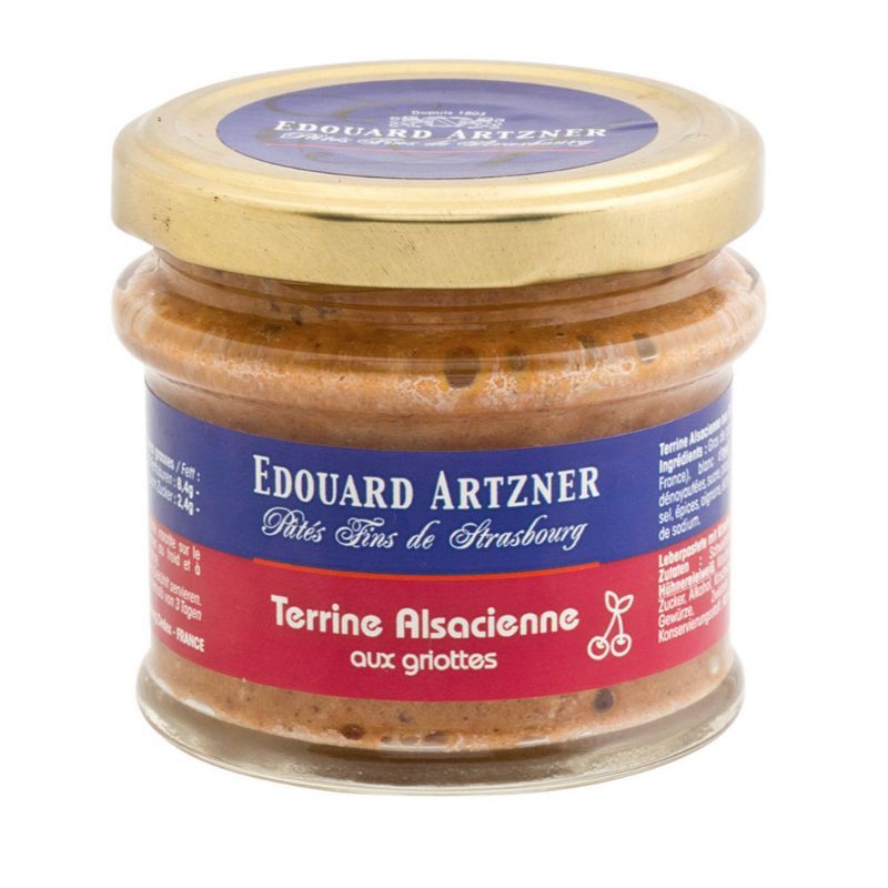 E.Artzner* Terrine Alsacienne aux Griottes 100g Culinaris UK Ltd.