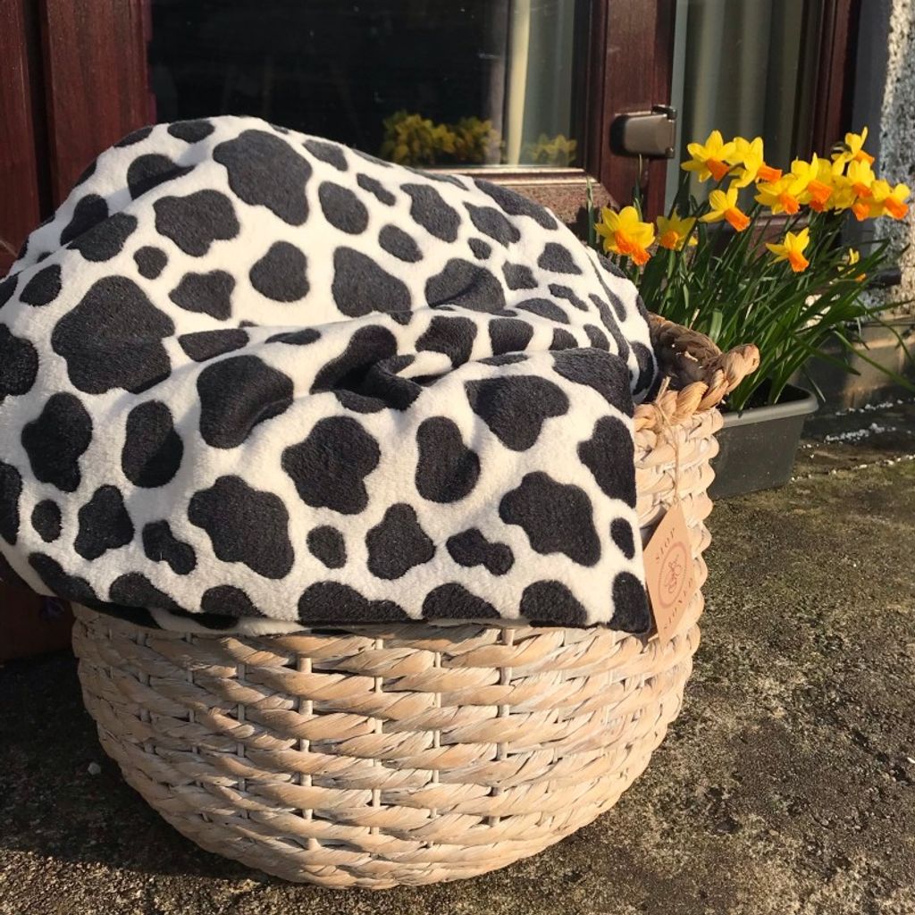Cow Print Blanket Siop Sioned