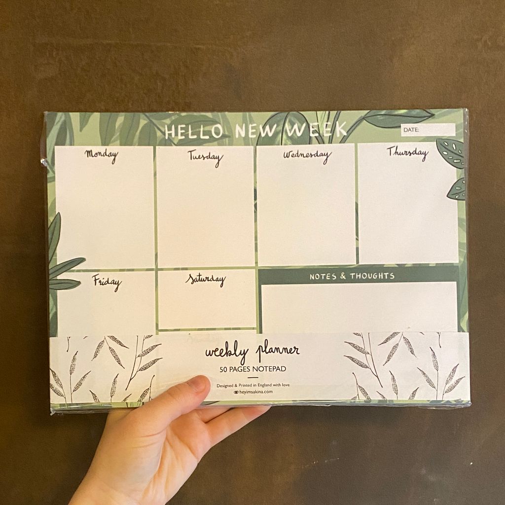 Weekly Planner for Plant Lovers - grow urban.