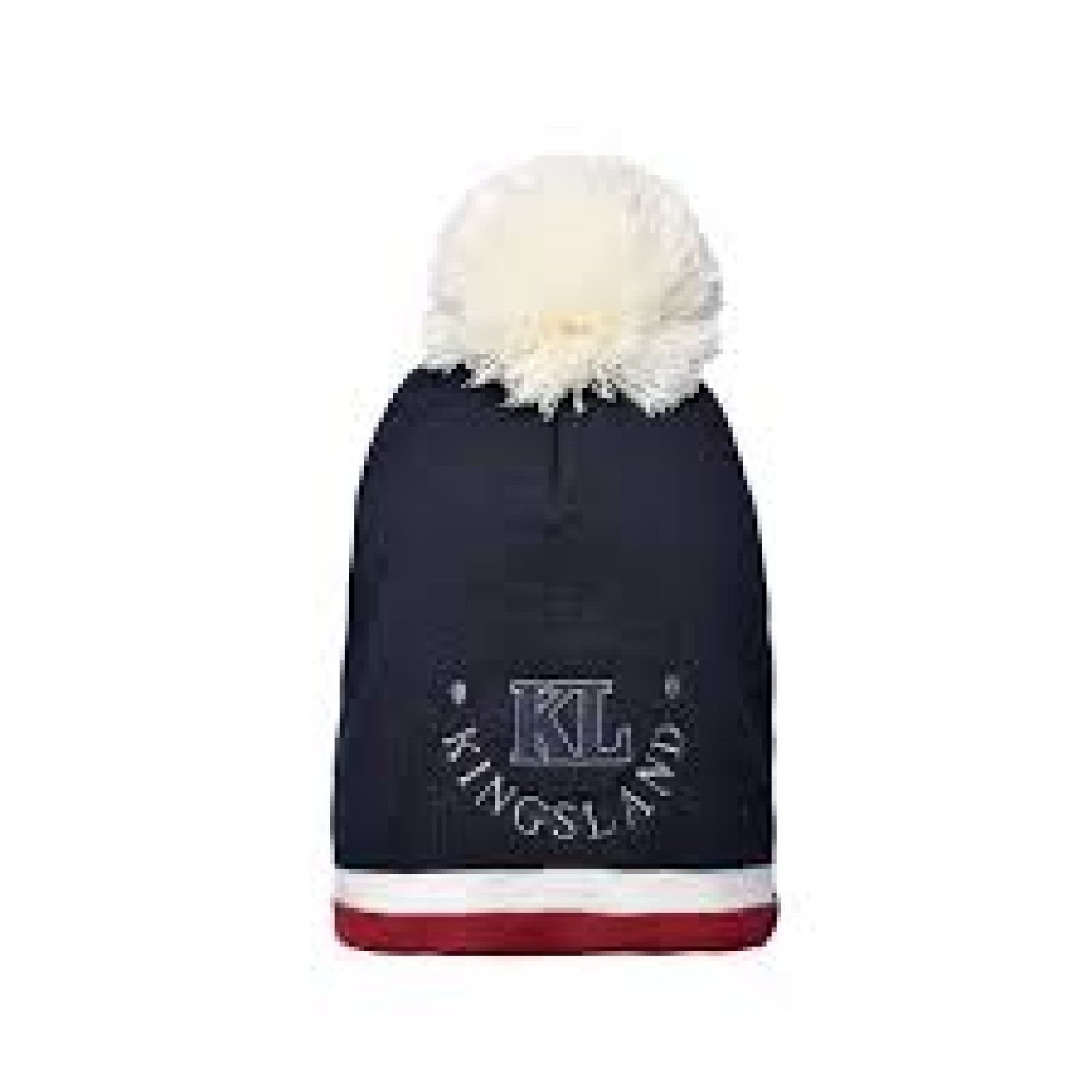Kingsland Valdez Knitted Hat Navy/Burgendy/White