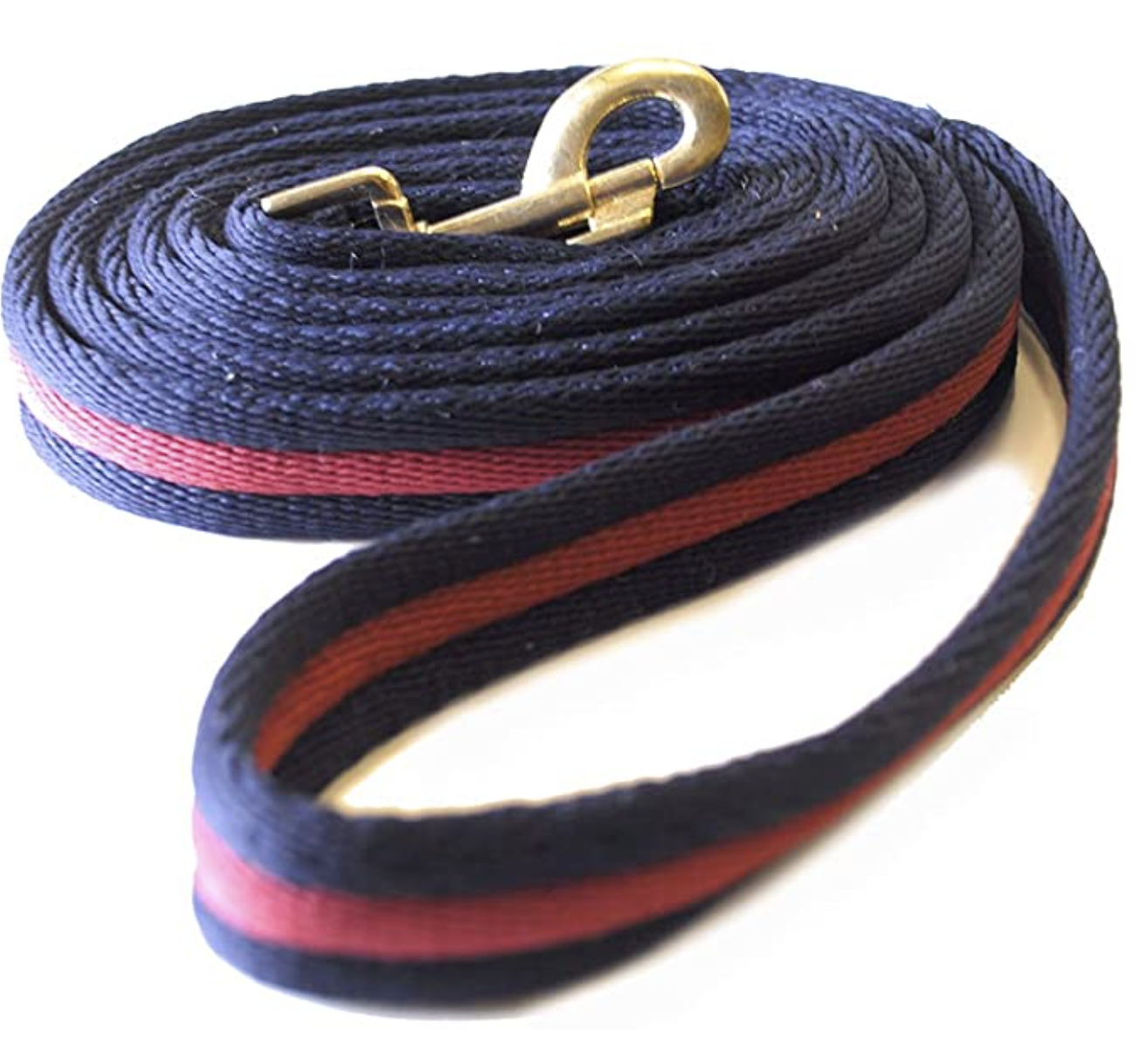 Rhinegold Padded Navy/Red 2m Lead 