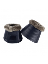 Eskadron Classic Softslate Faux Fur Bell Boots Navy