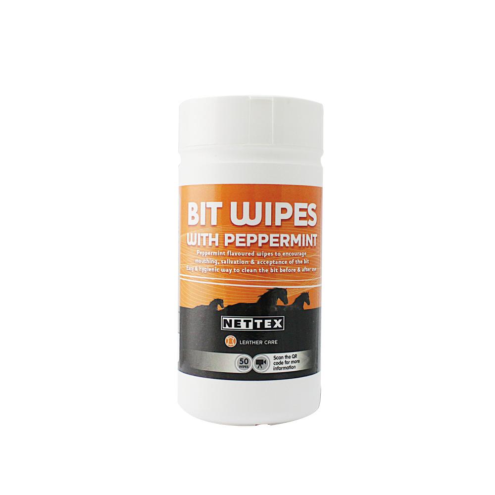 Nettex Bit Wipes With Peppermint 