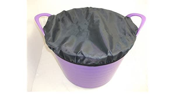 Bitz Feed Bucket Tub Cover Large Black