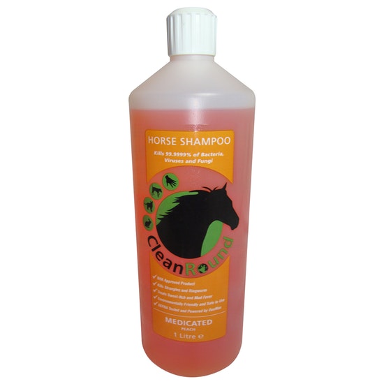 Clean Round Medicated Horse Shampoo