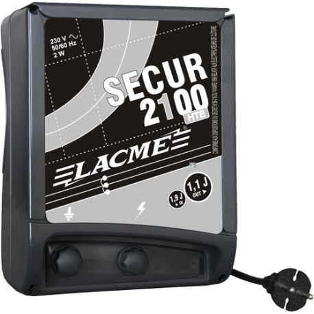 Lacme Secur 2100 Mains Energiser With UK Plug