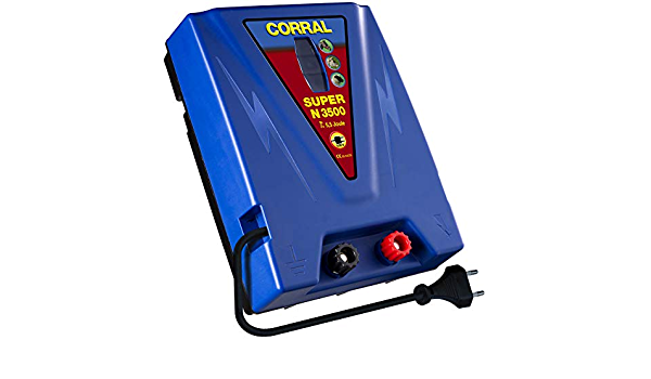Corral Super N 3500 Mains Energiser With UK Plug