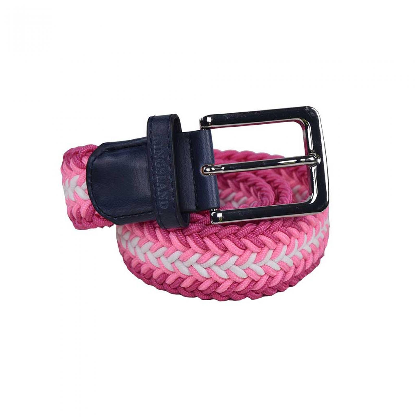 Kingsland Talios Unisex Braided Pink Belt 