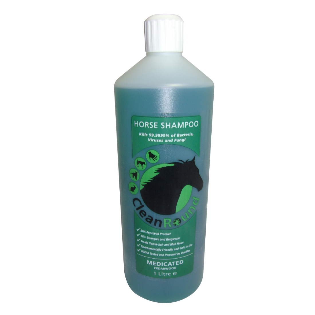 Clean Round Medicated Horse Shampoo