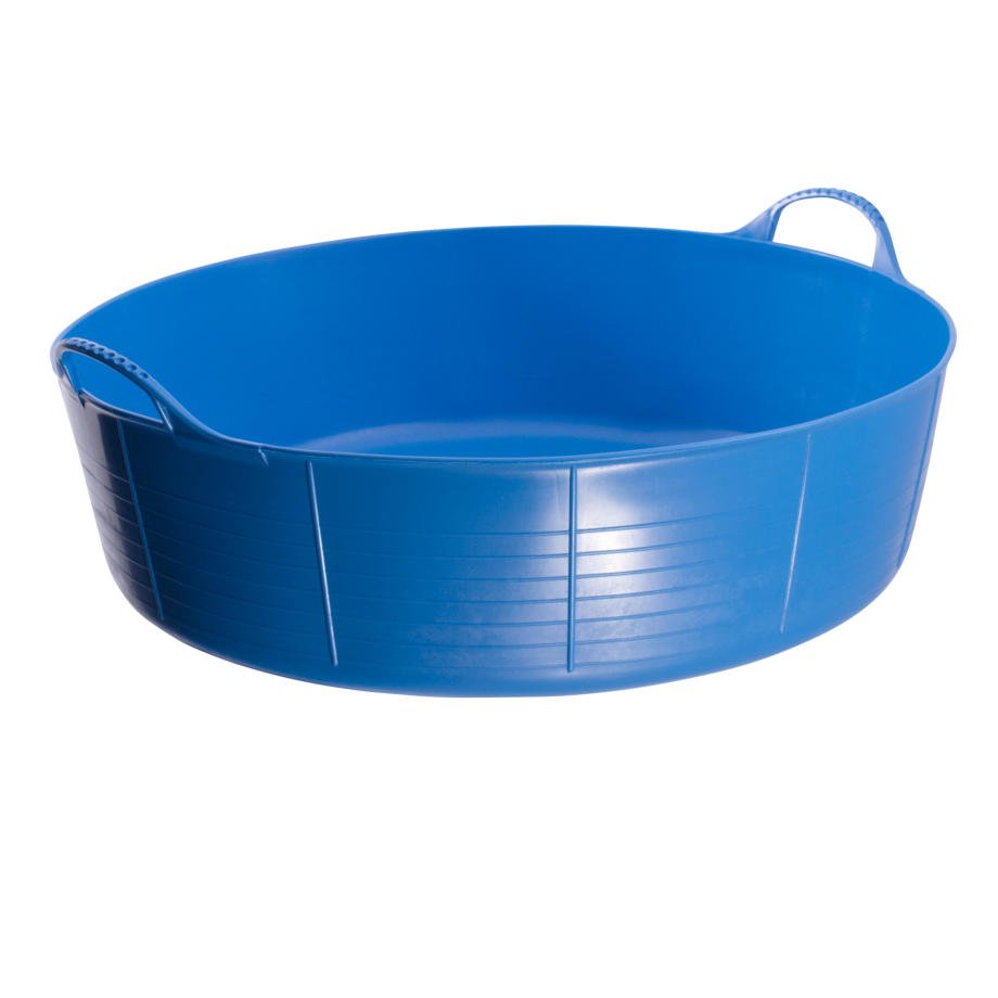 Tubtrug Flexible Large Shallow Bucket 35L Blue