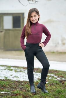 Covalliero Childs Active Burgundy Top Jumper (Normal Cuff)