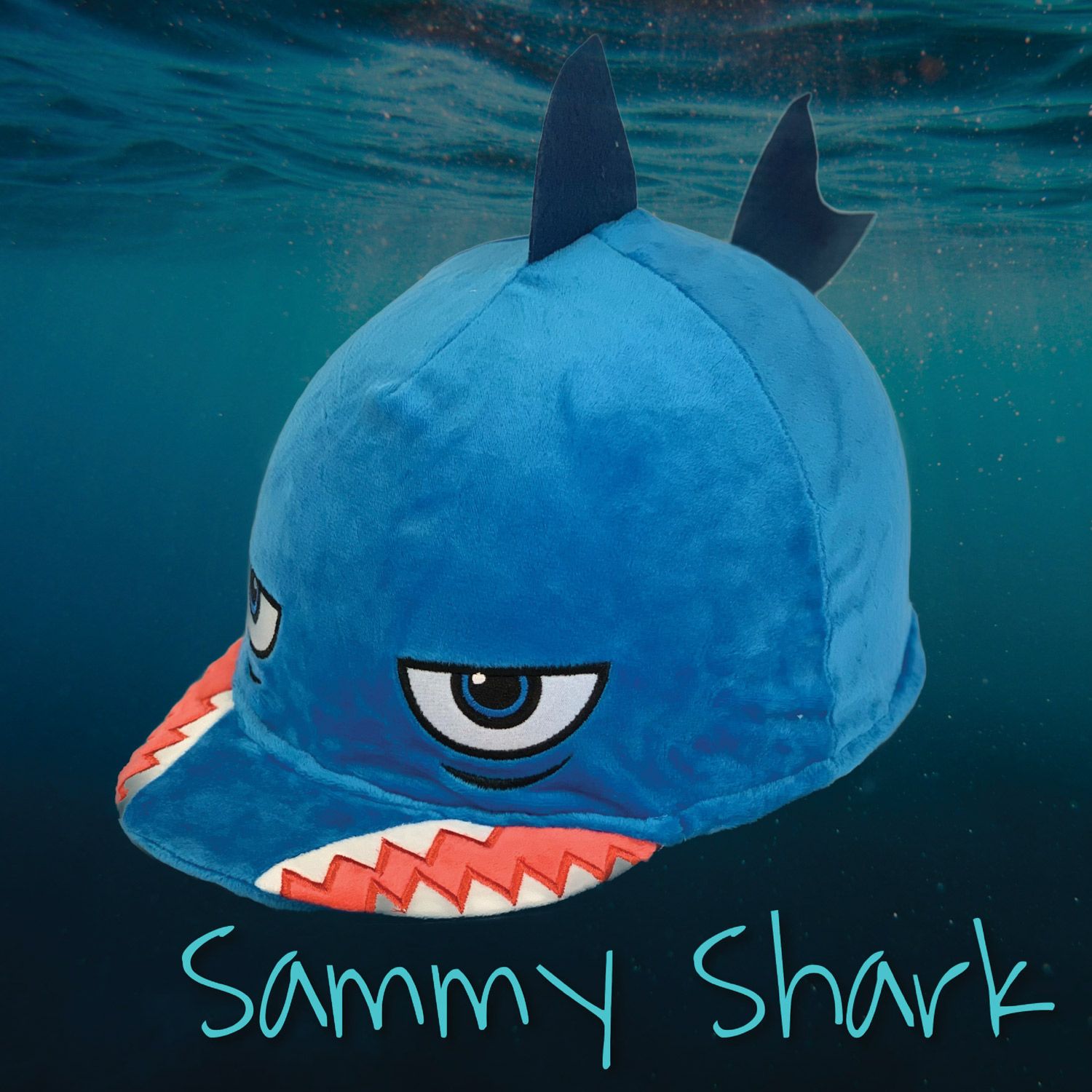 Equetech Sammy Shark Hat Silk