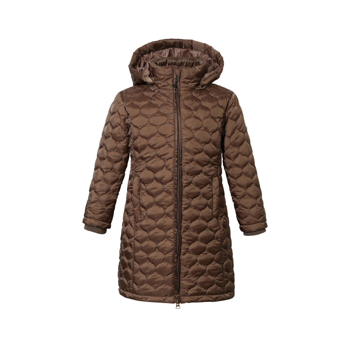 Covalliero Childs Thermo Quilted Cappuccino Coat