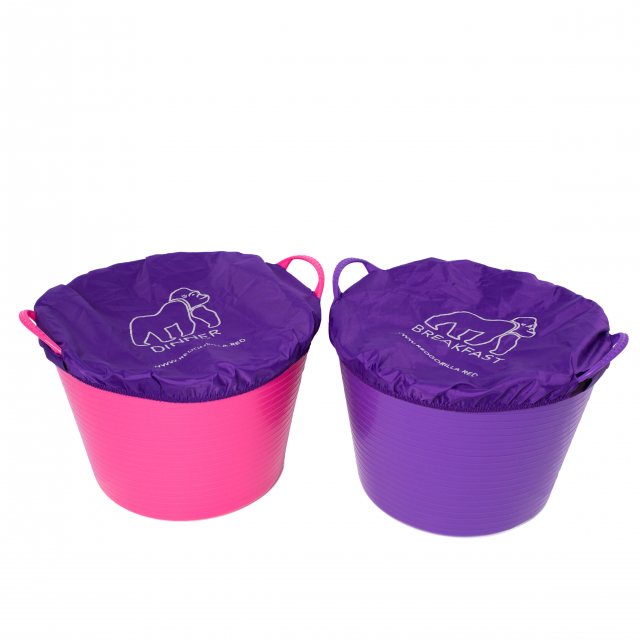 Red Gorilla Twin Pack Tubcovers Purple