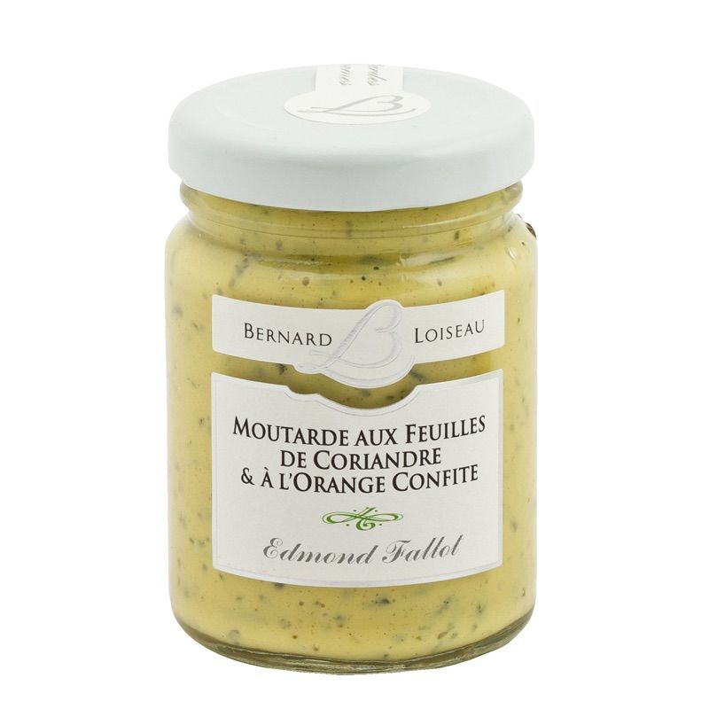Edmond Fallot Mustard with Coriander and Orange 100g Culinaris UK Ltd.