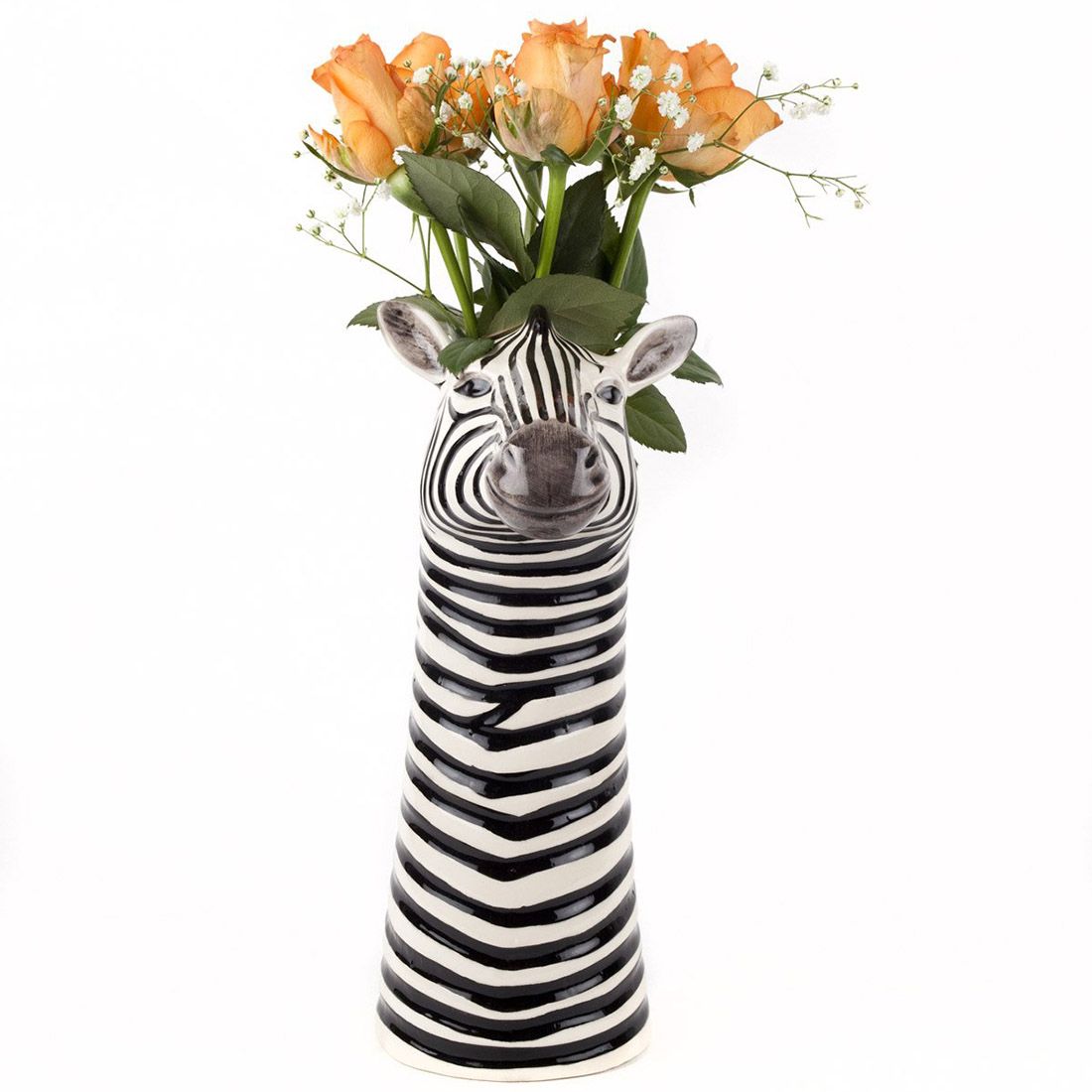 Zebra Flower Vase Large Heim Bryggen Da