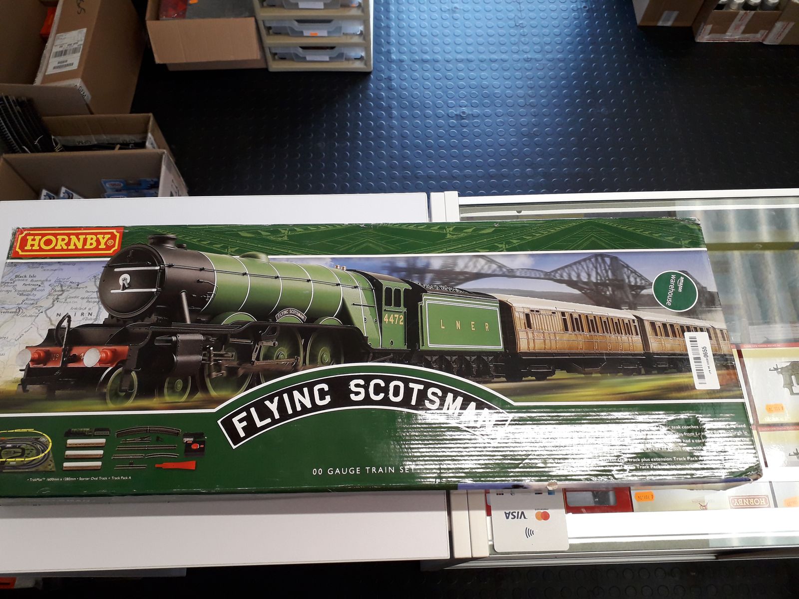 R1255 Hornby Flying Scotsman Train Set Complete, Excellent Condition