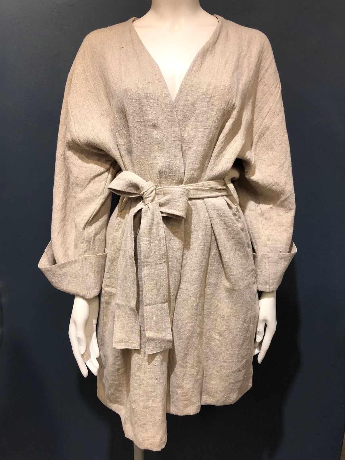 Lovely Linen Kimono Nathalie Store Klänningar & Kimonos Nathalie Store
