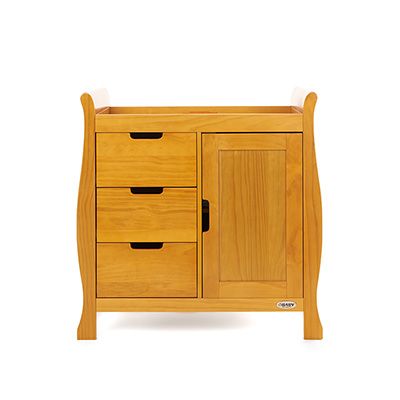 Stamford Closed Changing Unit Country Pine The Edinburgh Baby Co