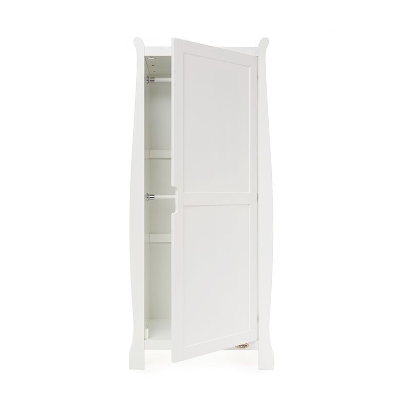 Stamford Single Wardrobe White The Edinburgh Baby Co