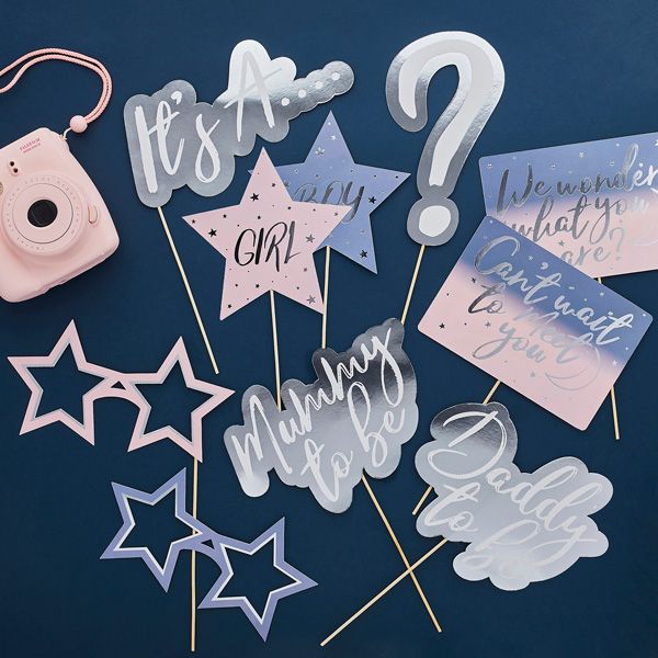 Gender Reveal Photo Props For That Special Something 