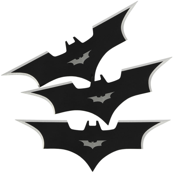 Download ABOTS Batman - Set of 3 Batarang (SRP £25) - The Zombie Survival School