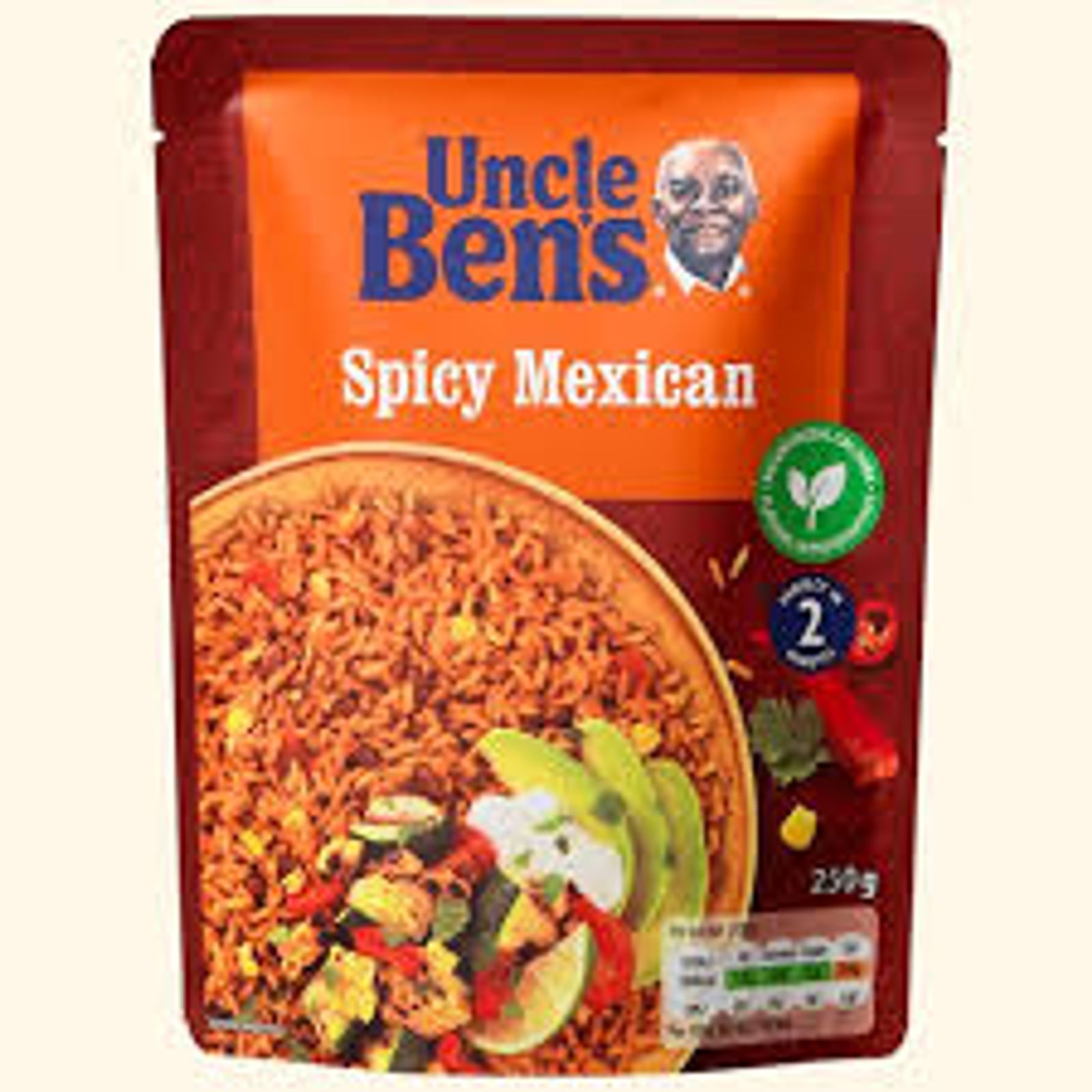 Uncle Bens Spicy Mexican rice, 150g THE STORE (IOS) LTD