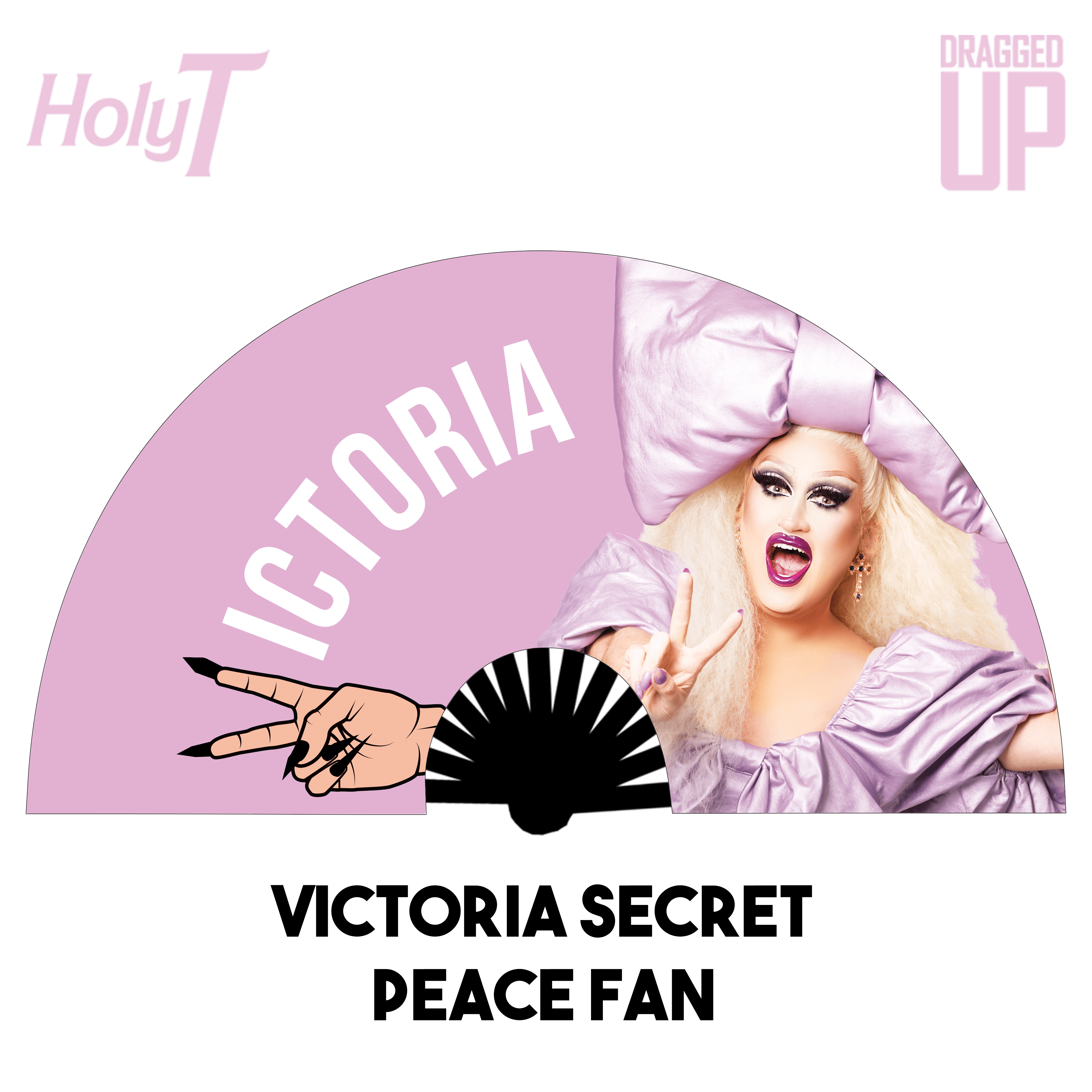 Victoria Secret Peace Fan (Large)