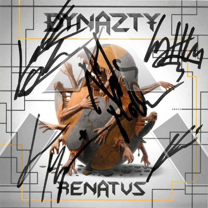 Dynazty ★ Renatus (cd album EU SPINE754734 signed)