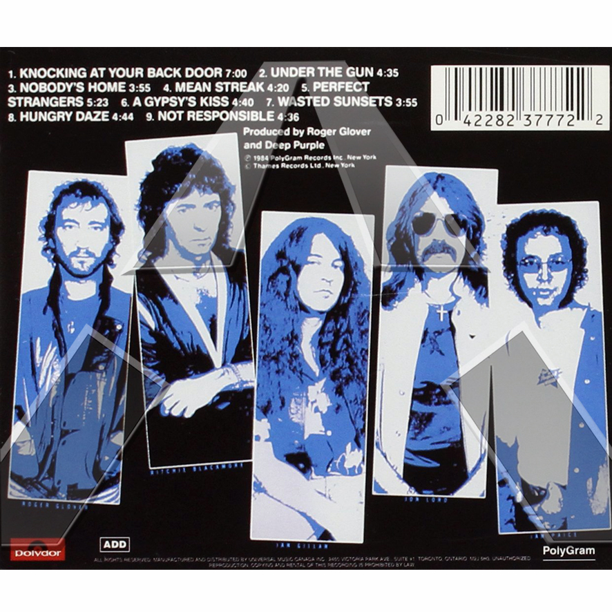 Deep Purple Perfect Strangers Cd Album Eu 8237772 Stahl Merchandise Ab