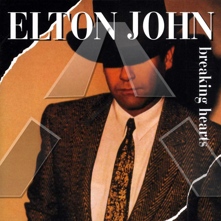Elton John ★ Breaking Hearts (vinyl album - CAN XGHS24031)