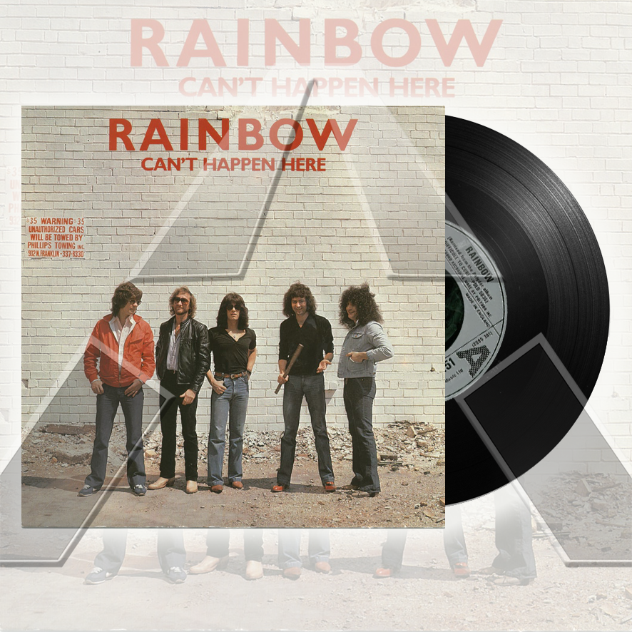 Rainbow ★ Can't Happen Here (vinyl single - UK POSP251)
