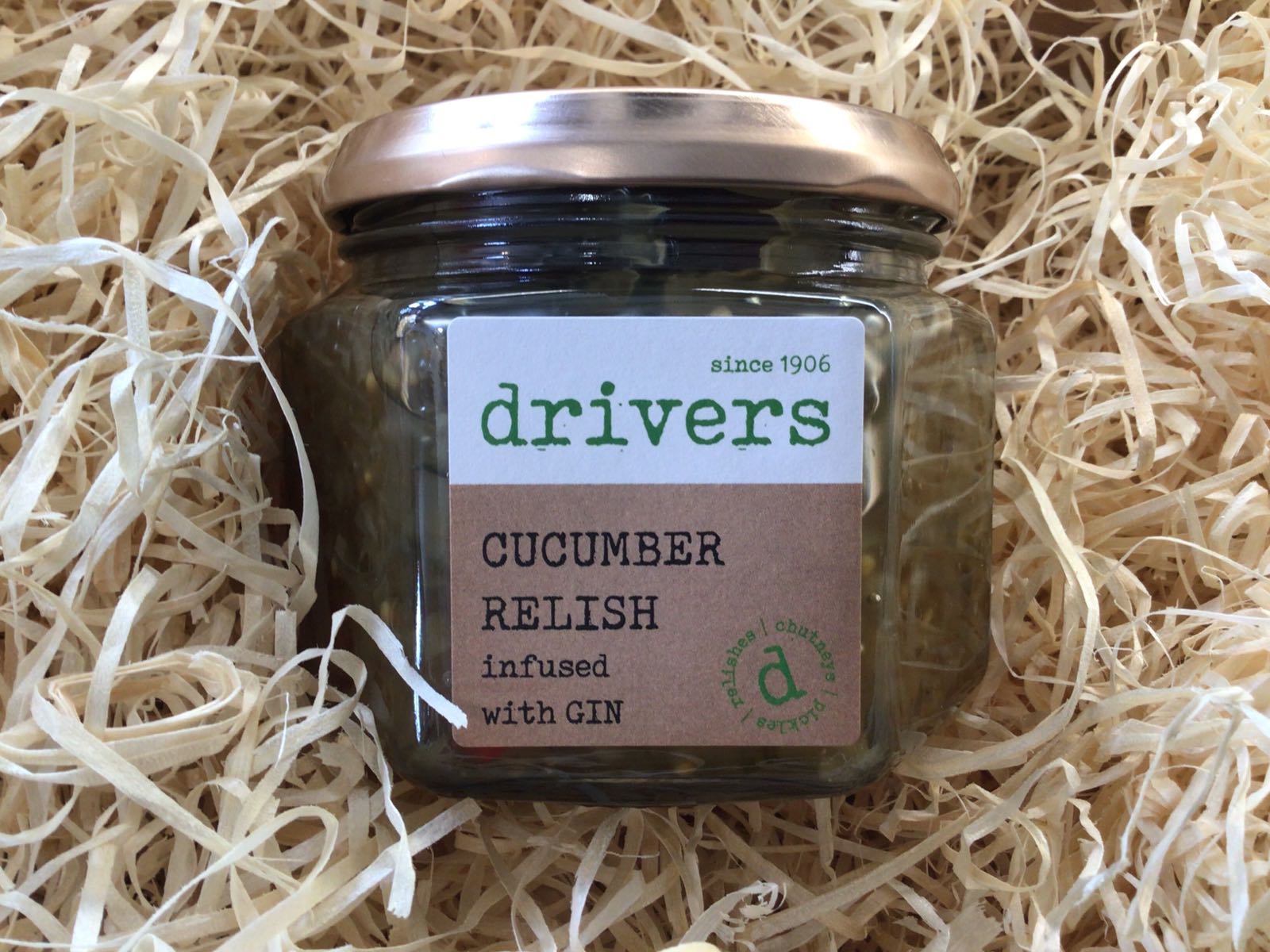 Drivers  Cucumber Relish with Gin