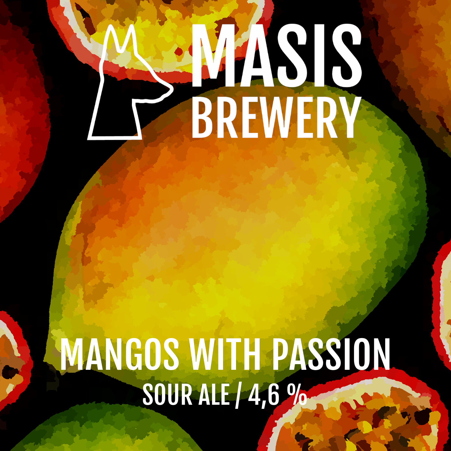 Masis Mangos with Passion Sour Ale 4,6% - 0,33l can