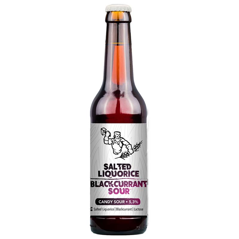 Mallassepät Salted Liquorice Blackcurrant Sour 5,3% - 0,33l bottle