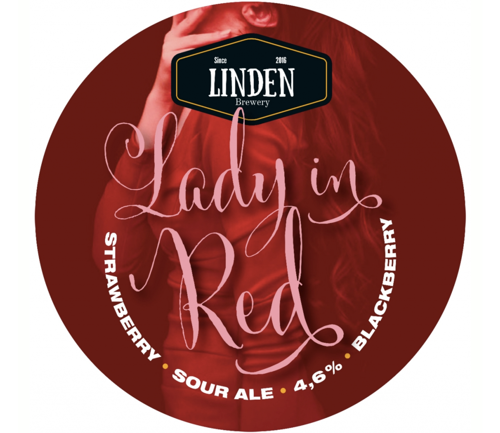 Linden Brewery Lady in Red Berry Sour Ale 4,6% - 0,33l bottle