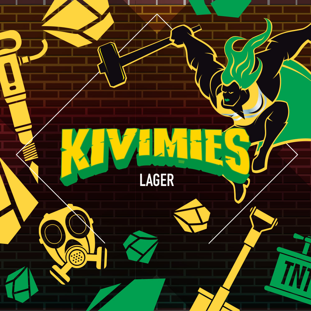 Kivimies Lager 5,0% (G) - 0,44l can