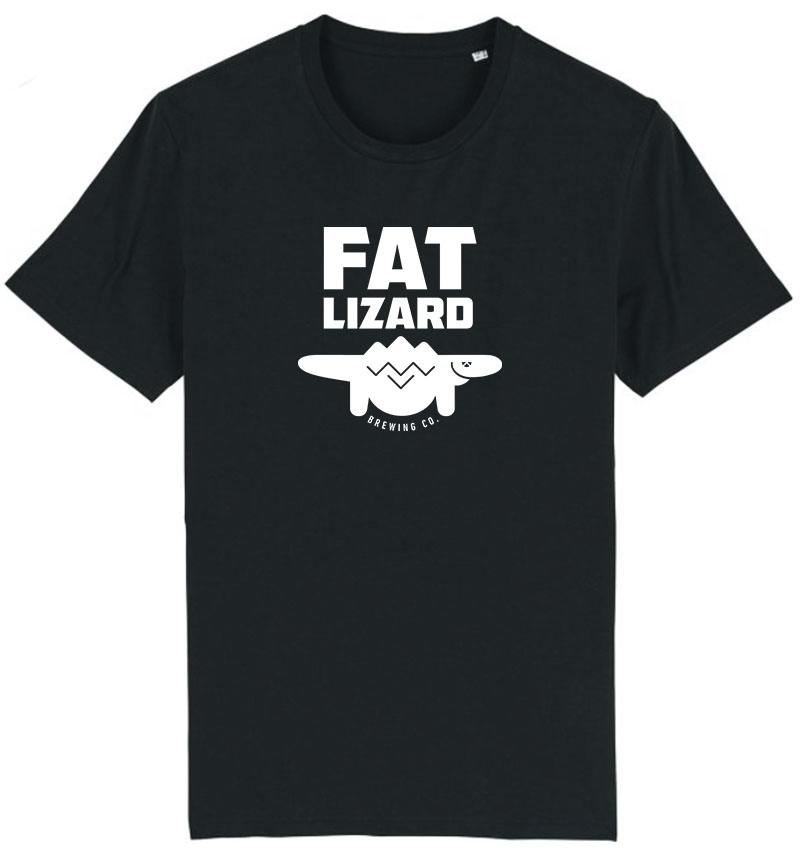 T-shirt Fat Lizard Black
