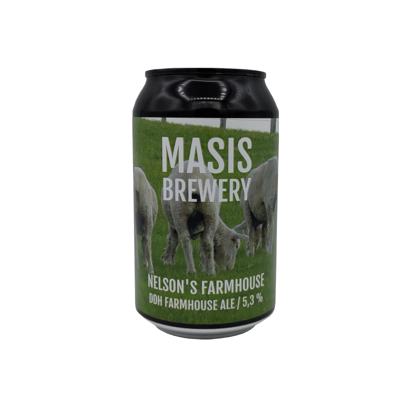 Masis Nelson's Farmhouse DDH Farmhouse Ale 5,3% - 0,33l can