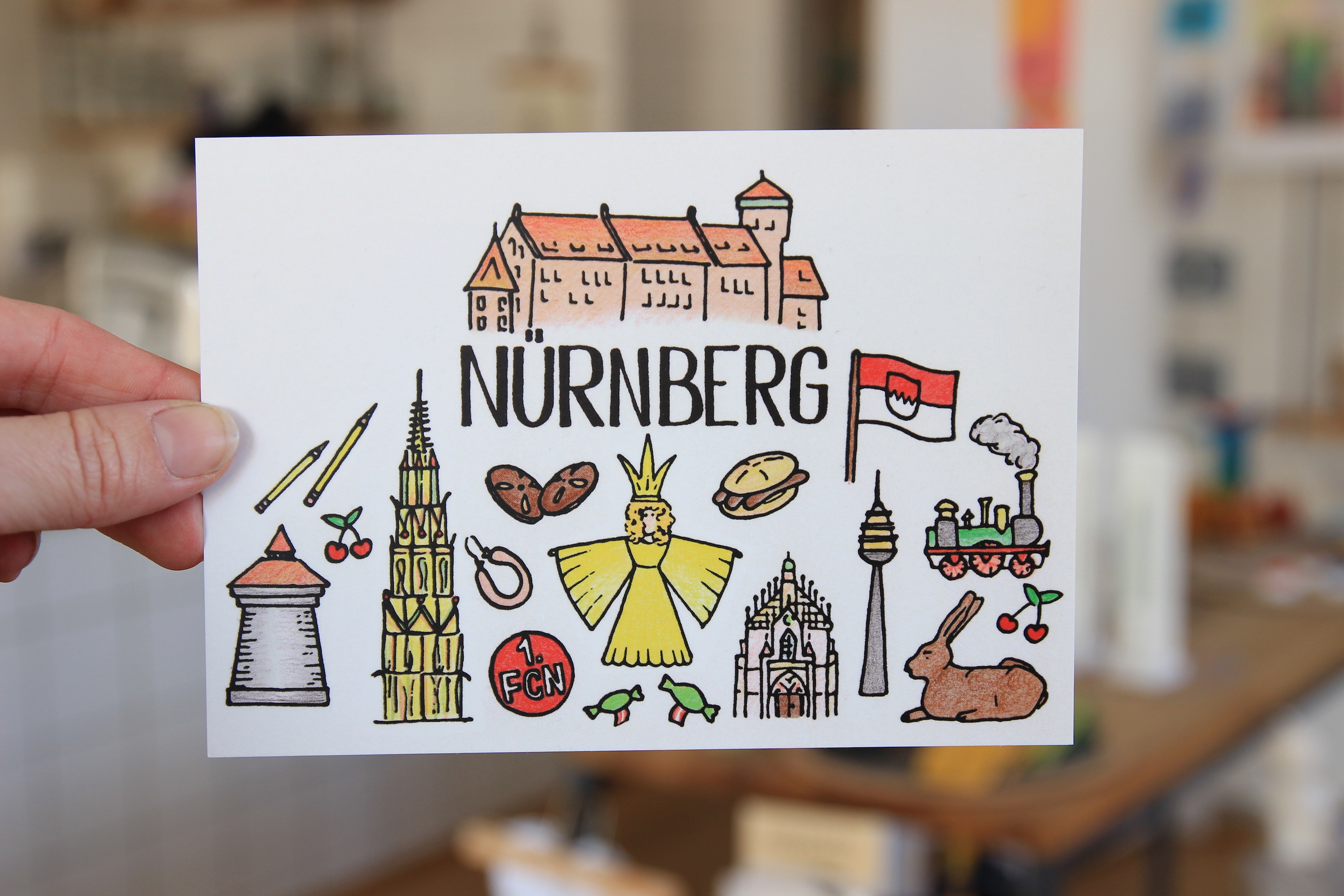 Postkarte Nürnberg