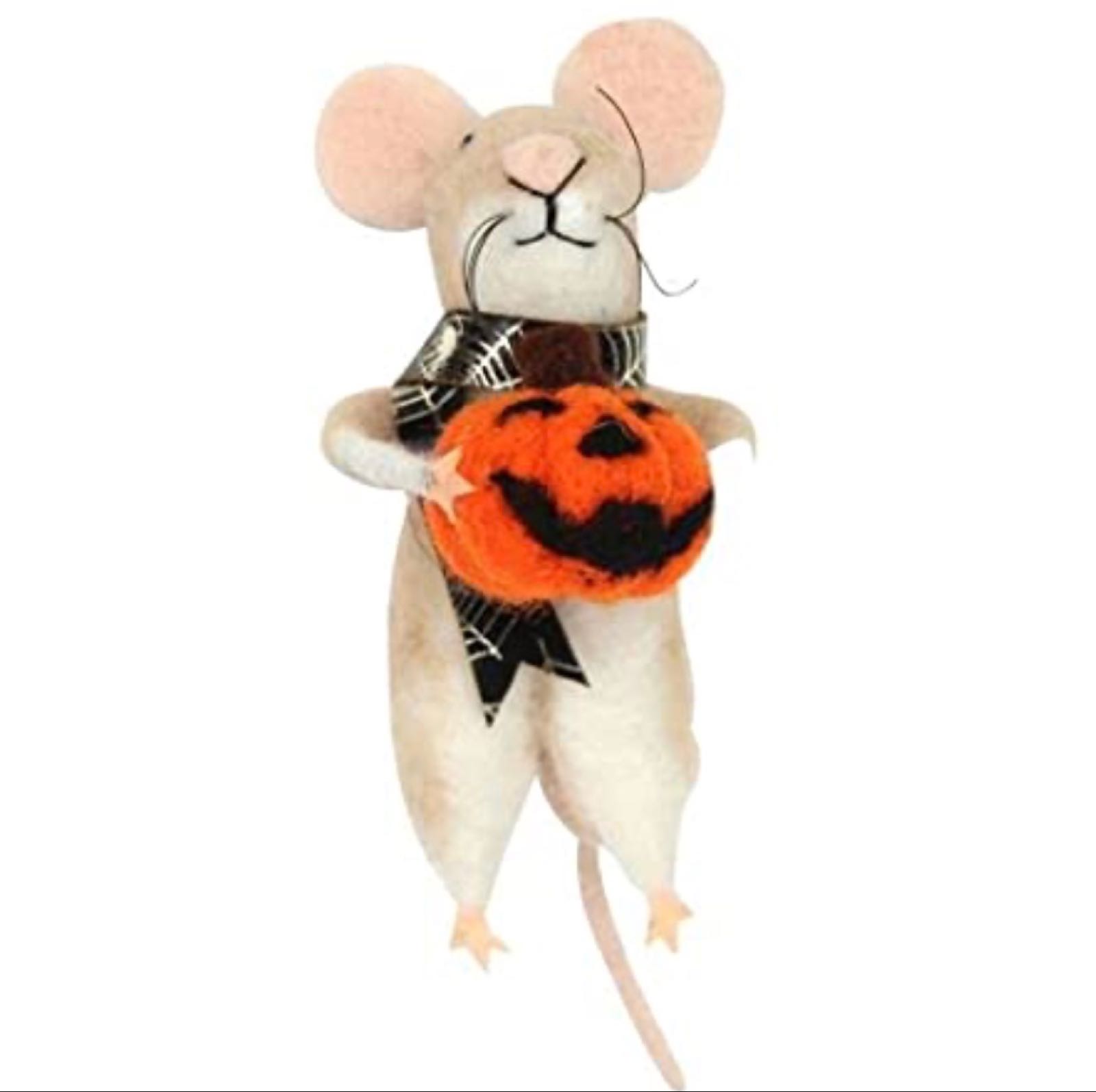 Halloween Mouse & Pumpkin