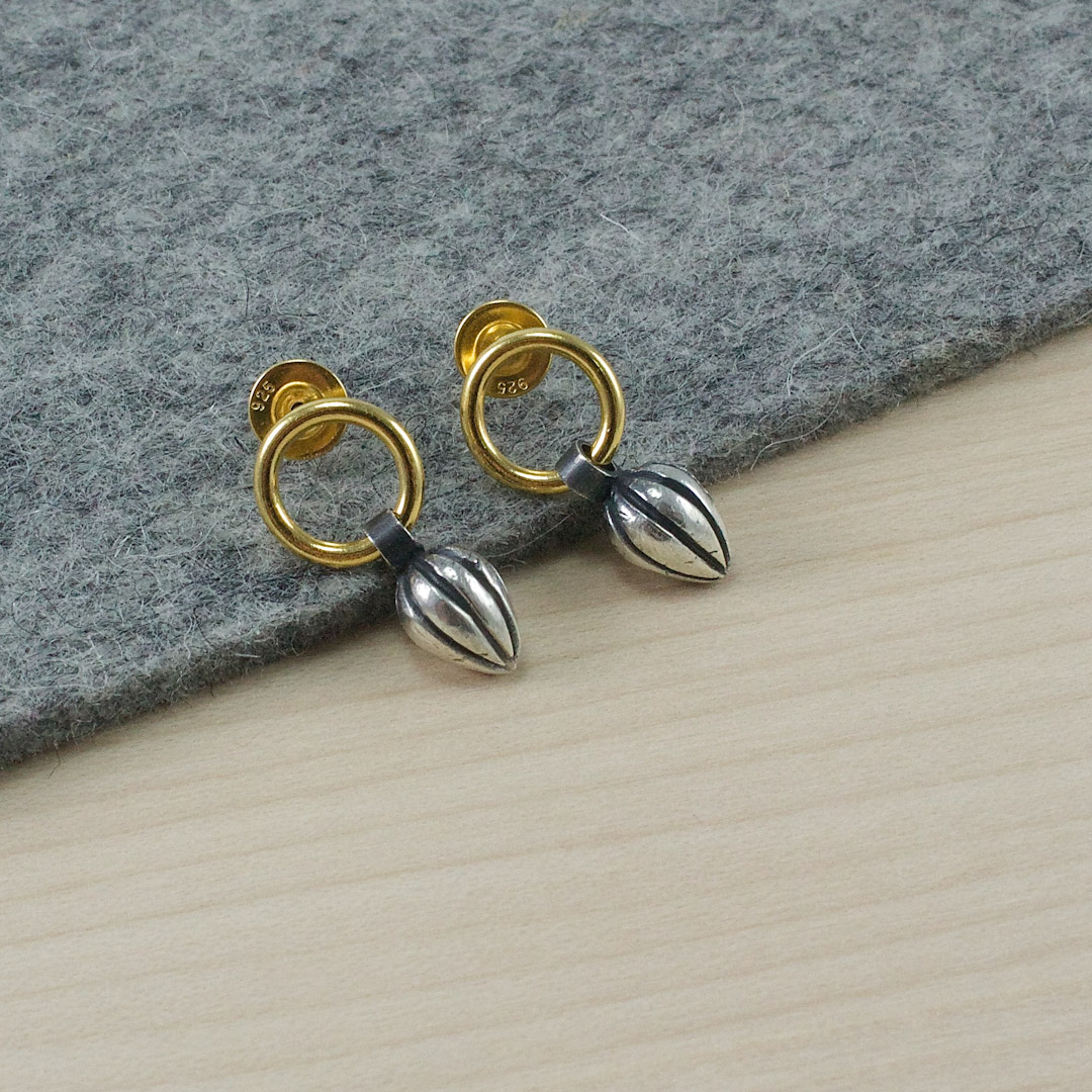 Pod Circle Earrings