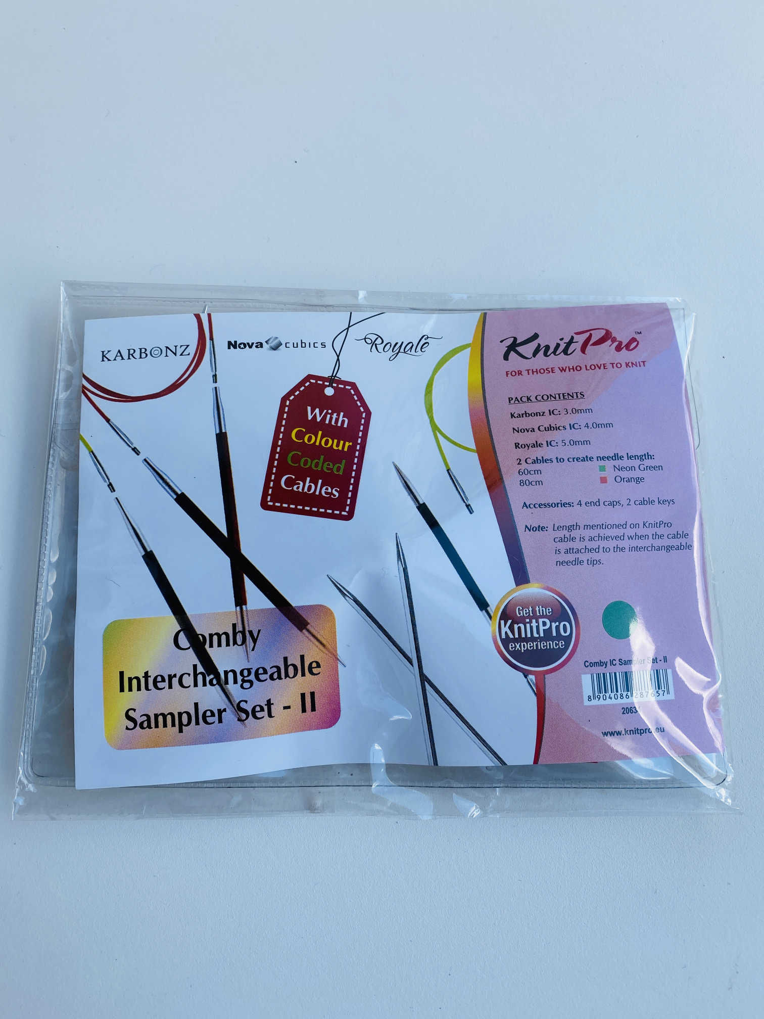 Knit Pro Comby Interchangeable Sampler Set - II