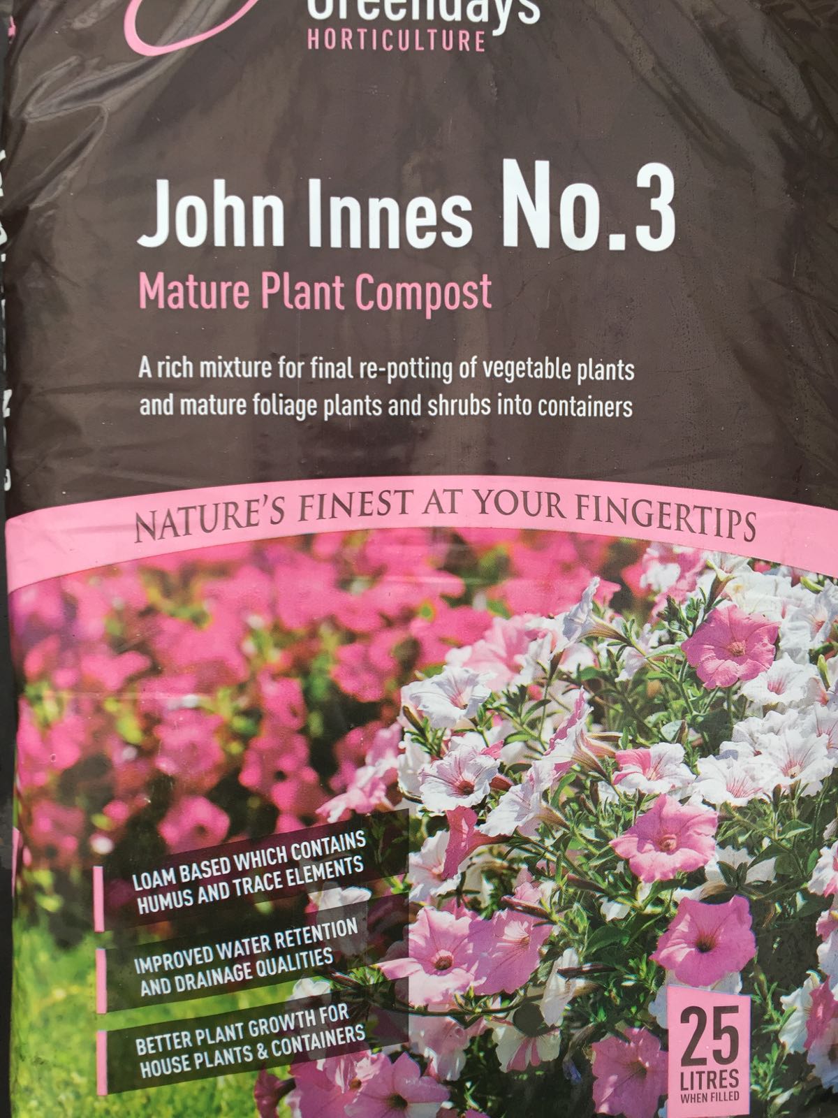 John Innes No3 Compost 25l