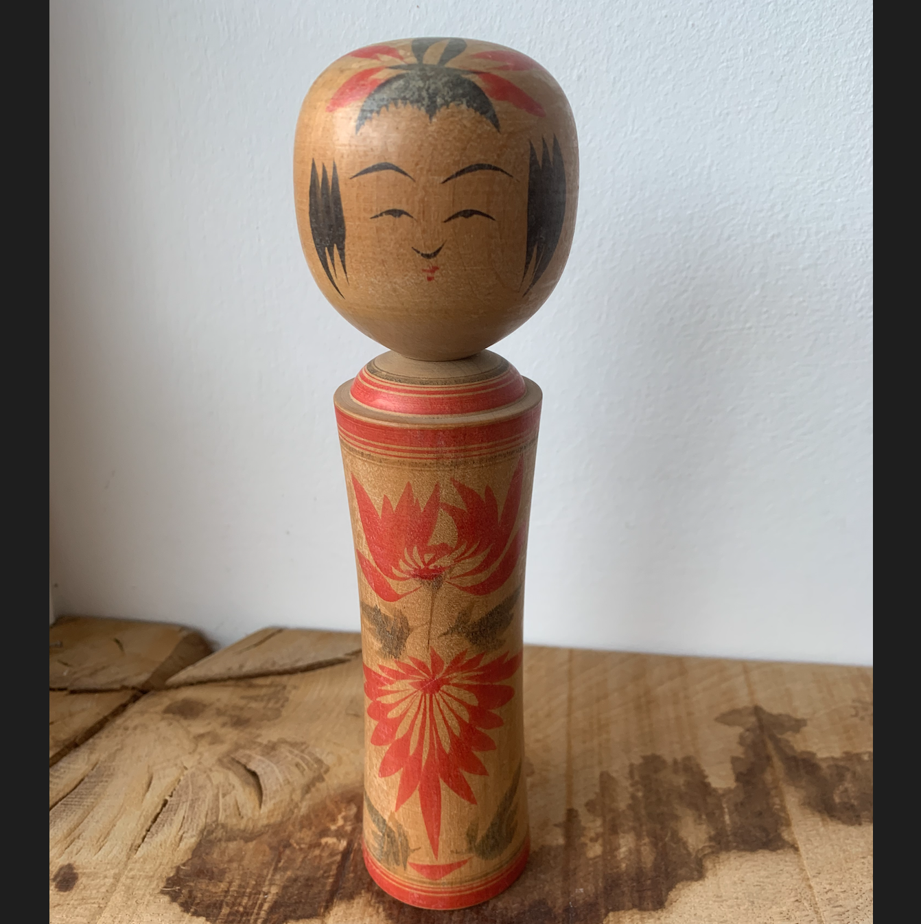 Vintage Kokeshi Doll 7g 